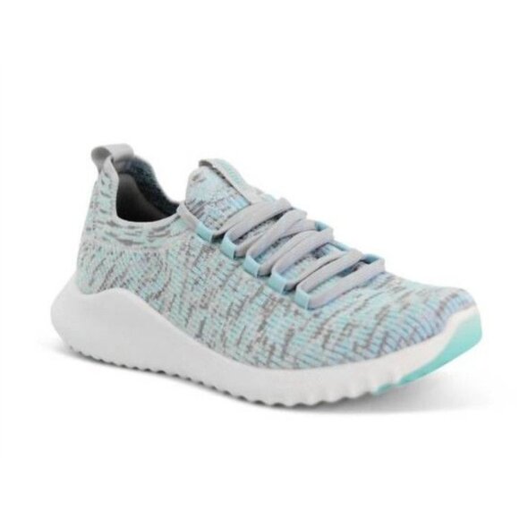 Aetrex Shoes - NIB Aetrex Women's Carly Arch Support Sneakers Sky Blue Multi EU 42 US 10.5 11